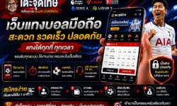 เว็บแทงบอลมือถือคืออะไร? วิธีเลือกเว็บที่ใช้งานง่ายและเดิมพันได้ทุกที่ 