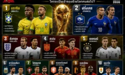 ทีมเต็งบอลโลก 2026 ล่าสุด วิเคราะห์โอกาสแชมป์ของแต่ละชาติแบบเจาะลึก