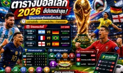 ตารางบอลโลก อัปเดตโปรแกรมฟุตบอลโลกล่าสุด พร้อมเวลาแข่งขันและข้อมูลสำคัญ