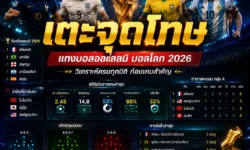วิเคราะห์ฟุตบอลโลก 2026 เจาะลึกฟอร์มทีม สถิติ และแนวโน้มก่อนเข้าสู่รอบน็อกเอาต์