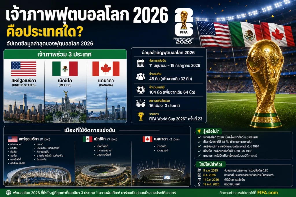 เจ้าภาพฟุตบอลโลก-2026