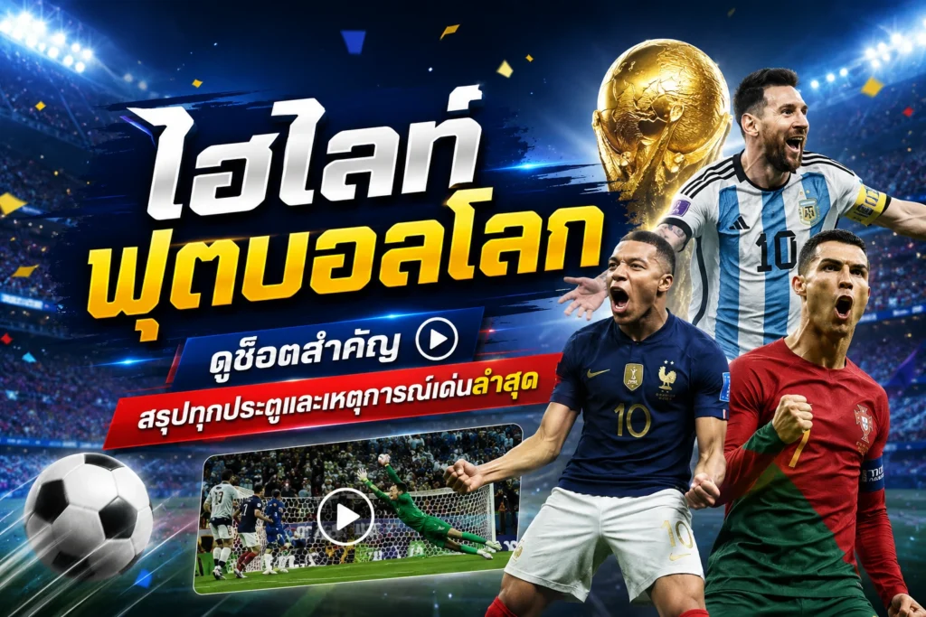 ไฮไลท์ฟุตบอลโลก
