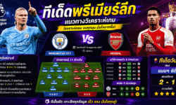 ทีเด็ดพรีเมียร์ลีก แนวทางวิเคราะห์เกม เช็กสถิติ และข้อมูลก่อนการแข่งขัน