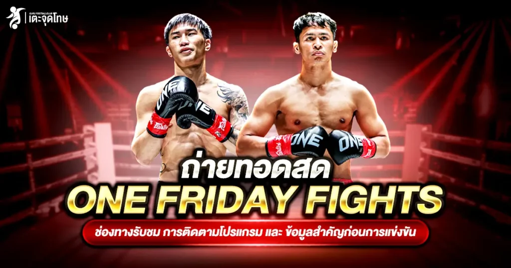 ถ่ายทอดสด ONE Fight Night
