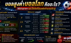 บอลสูงต่ำบอลโลก คืออะไร วิธีอ่านราคา และปัจจัยที่มีผลต่อจำนวนประตู