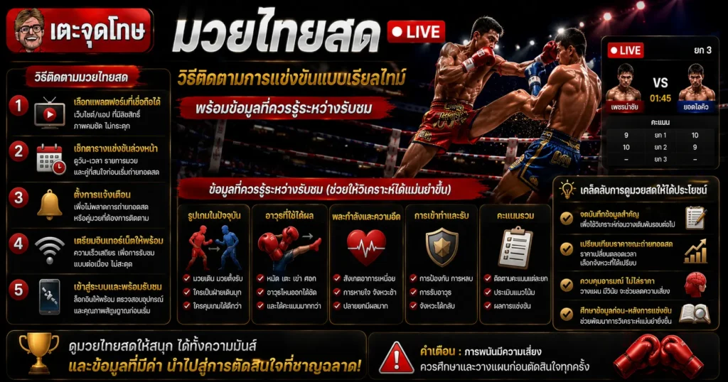 มวยไทยสด