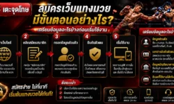 สมัครเว็บแทงมวย มีขั้นตอนอย่างไร? เตรียมข้อมูลอะไรบ้างก่อนเริ่มใช้งาน