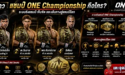 แชมป์ ONE Championship คือใคร ระบบชิงแชมป์ เข็มขัด และเส้นทางสู่แชมป์โลก