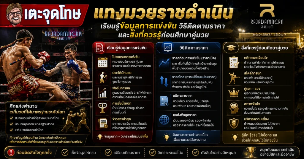 แทงมวยราชดำเนิน