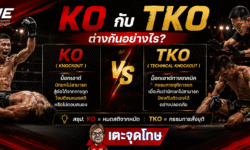 KO กับ TKO ต่างกันอย่างไร เข้าใจ Knockout และ Technical Knockout ในกีฬามวย