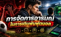 การจัดการอารมณ์ในการเดิมพันฟุตบอล วิธีควบคุมความคิดก่อนอารมณ์เปลี่ยนการตัดสินใจ