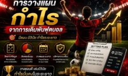 การวางแผนกำไรจากการเดิมพันฟุตบอล ตั้งเป้าหมายอย่างไรโดยไม่ประเมินผลตอบแทนเกินจริง