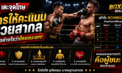 การให้คะแนนมวยสากล ดูอย่างไรว่าใครชนะยก เข้าใจ Scorecard และเกณฑ์ตัดสิน