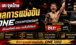 ผลการแข่งขัน ONE Championship เช็กผลไฟต์ วิธีตัดสิน และอ่านรายละเอียดหลังจบการแข่งขัน