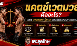 แคตช์เวตมวย คืออะไร เข้าใจพิกัดตกลง น้ำหนัก และเงื่อนไขก่อนการแข่งขัน