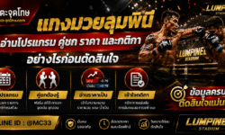 แทงมวยลุมพินี อ่านโปรแกรม คู่ชก ราคา และกติกาอย่างไรก่อนตัดสินใจ