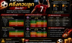 ราคาบอลครึ่งควบลูก คืออะไร? เข้าใจราคา 0.75 และวิธีคิดผลเดิมพัน