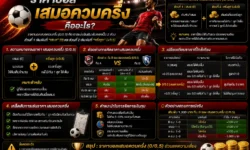 ราคาบอลเสมอควบครึ่ง คืออะไร? วิธีอ่านราคา 0.25 แบบเข้าใจง่าย