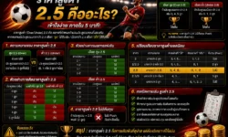 ราคาสูงต่ำ 2.5 คืออะไร? สูง 2.5 ต่ำ 2.5 ต้องยิงกี่ลูก